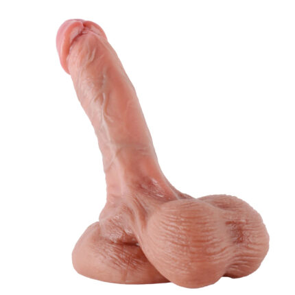 Double hardness silicone dildo QSX-SD004