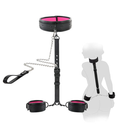 High quality backhand restraint with month gad and handcuff QSX-BR-12