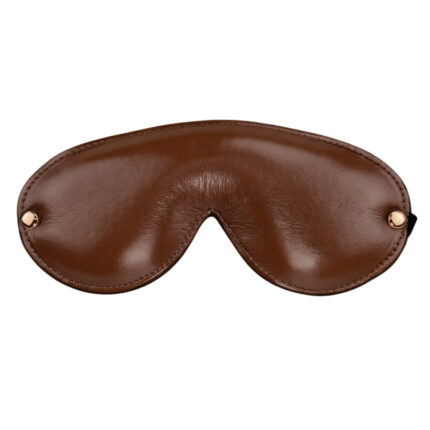 High-end soft leather eye mask QSX-MZ-12