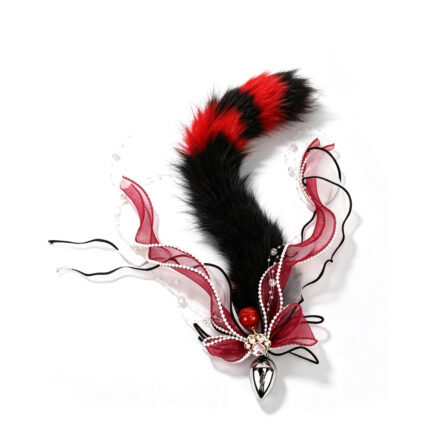 Popular fox tail Villous anal plug