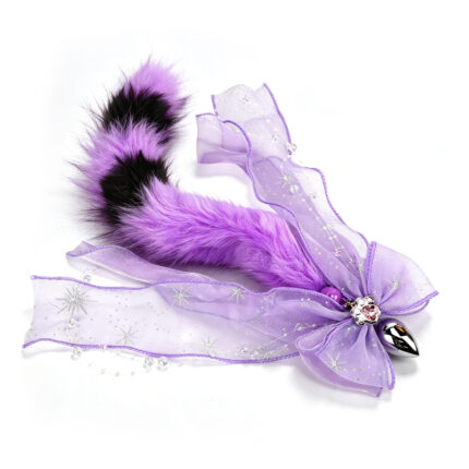 Popular fox tail Villous anal plug